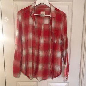 American Eagle Vintage Boyfriend Flannel